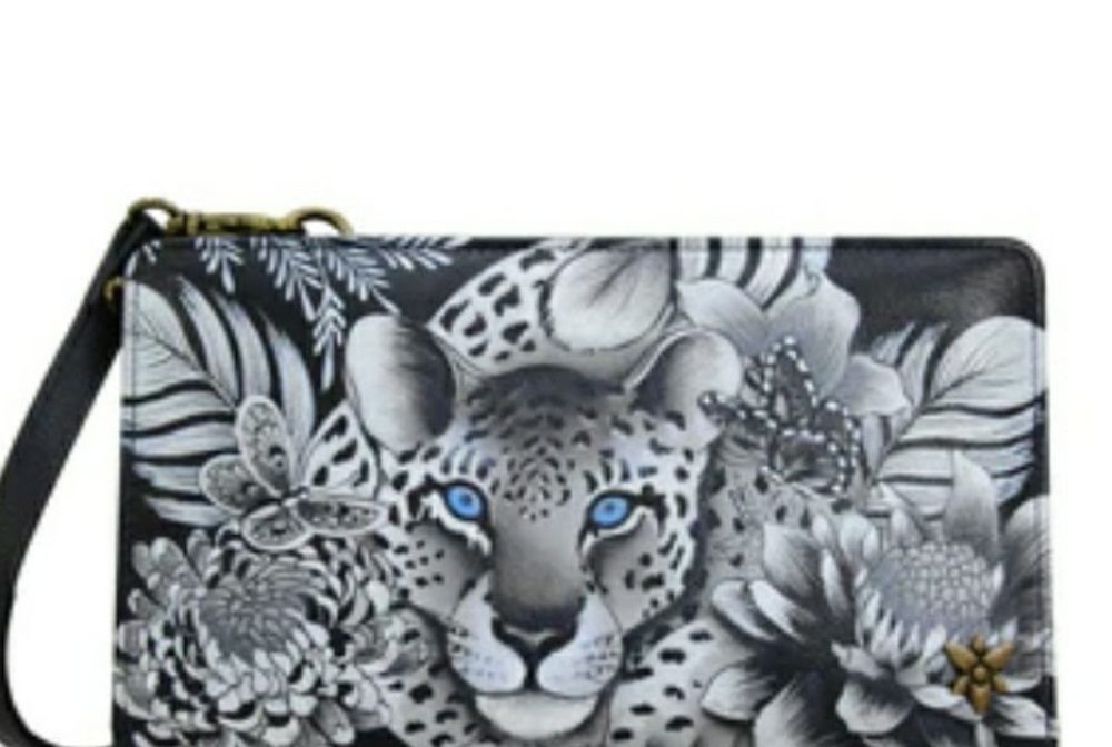 Anuschka crossbody handbag or clutch